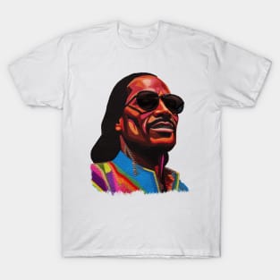 rodok nyeni Stevie Wonder T-Shirt